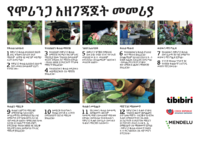 Námi vytvořený manuál pro farmářky v amharštině